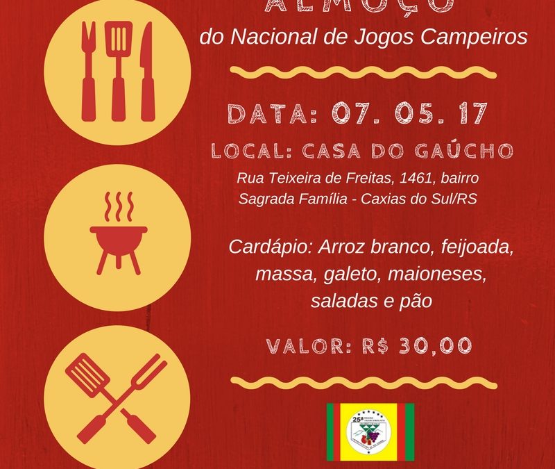 Almoço do Nacional de Jogos Campeiros